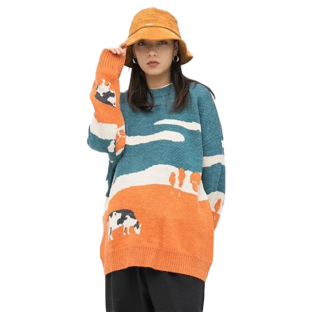 Dutch Landscape Sweater