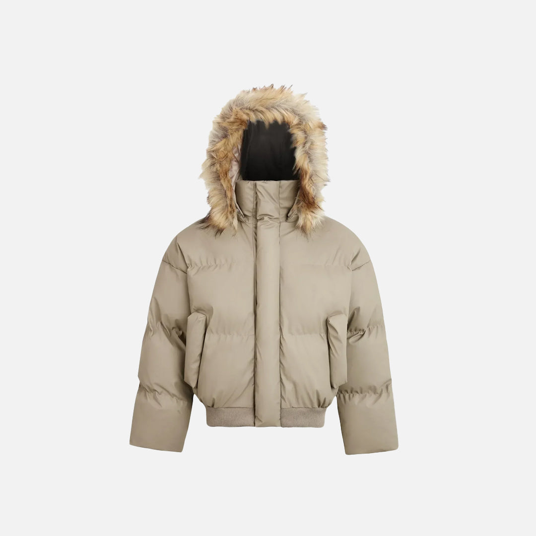 Detachable Thickened Furr Puffer Jacket