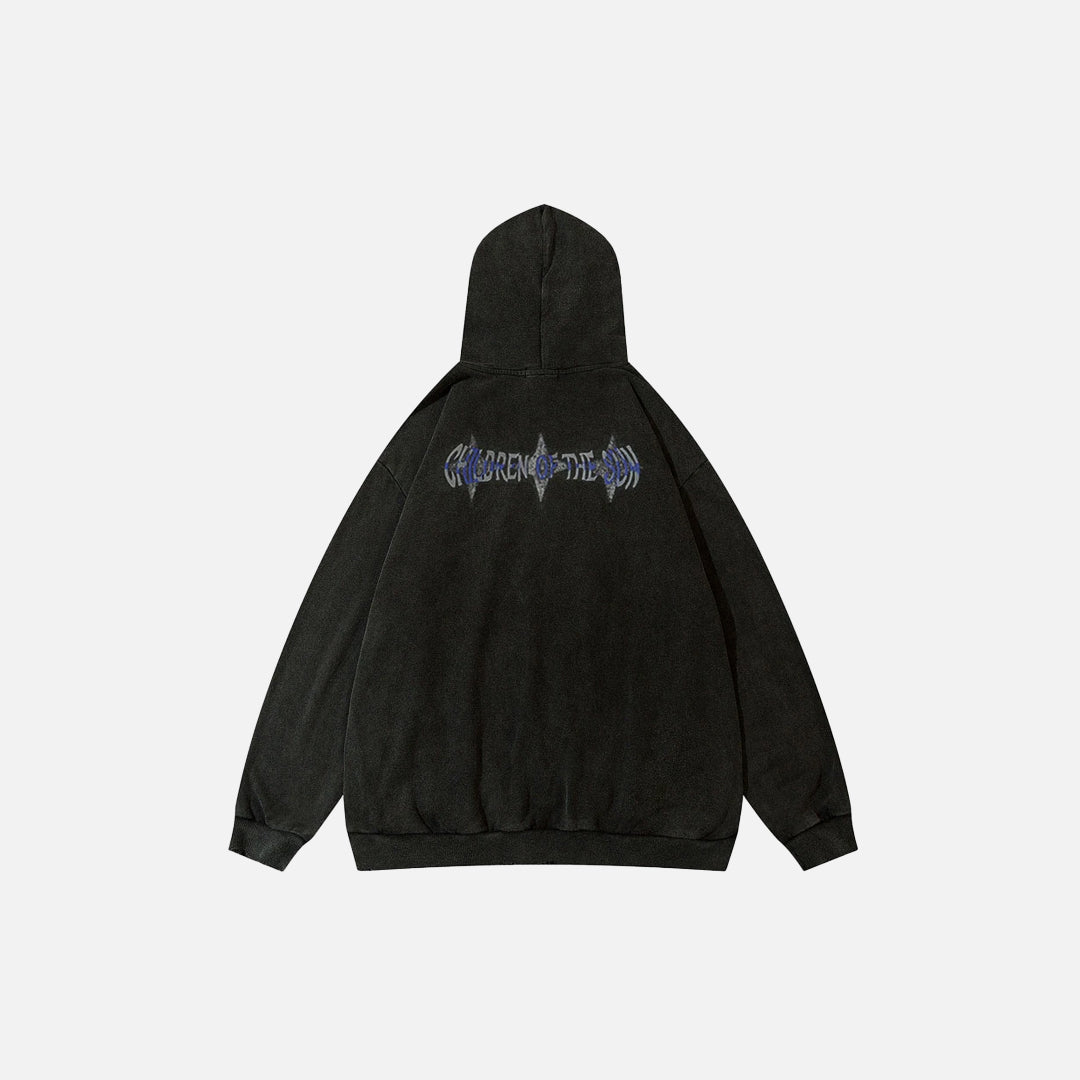 Vintage Reflection Grunge Hoodie