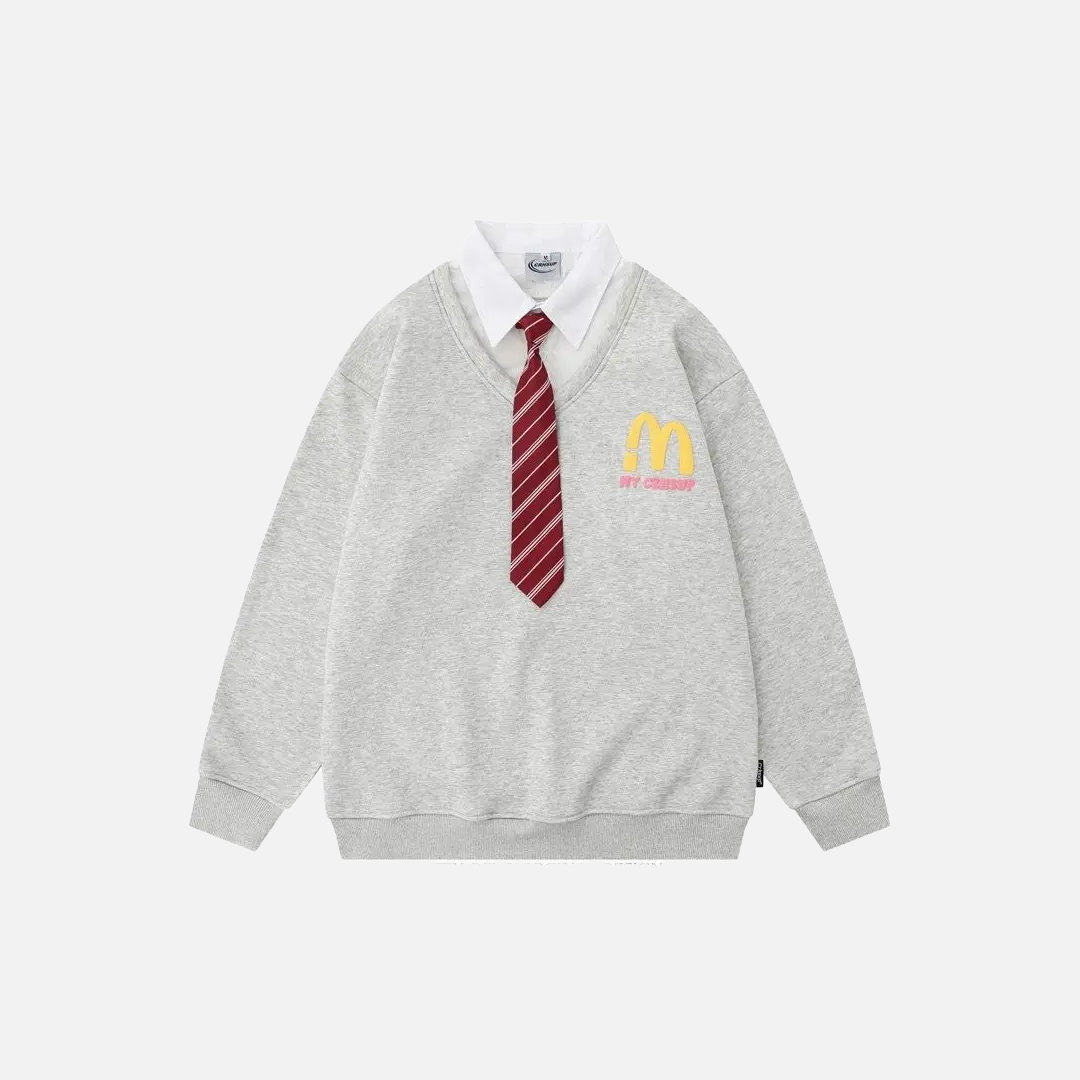 Oversized American Style Two-Piece Sweater