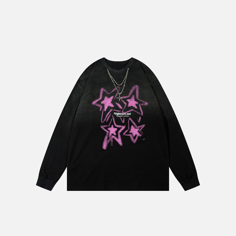 Fuzzy Stars Sweatshirt