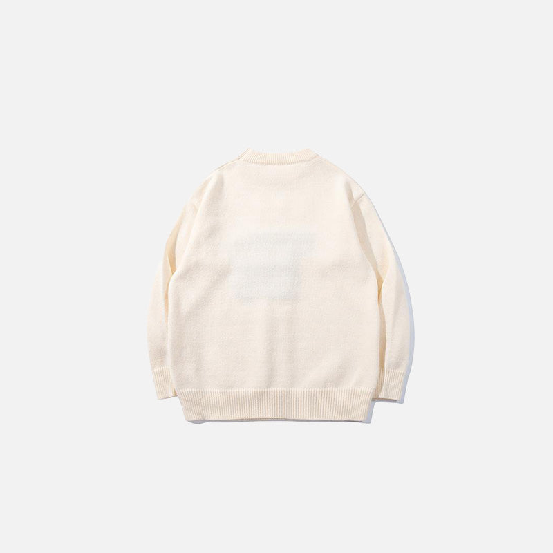 Fall Puppy Knitted Sweater