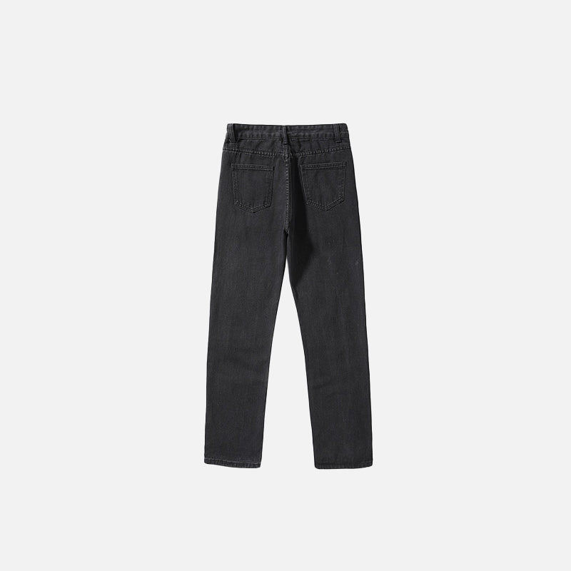 Women's High-waist Ripped Jeans