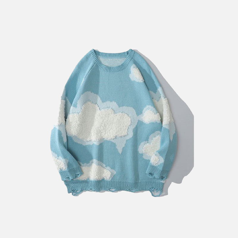 Knitted Clouds Sweater