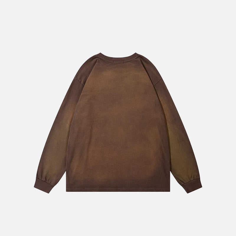 Vintage Washed Oversized Sweatshirt