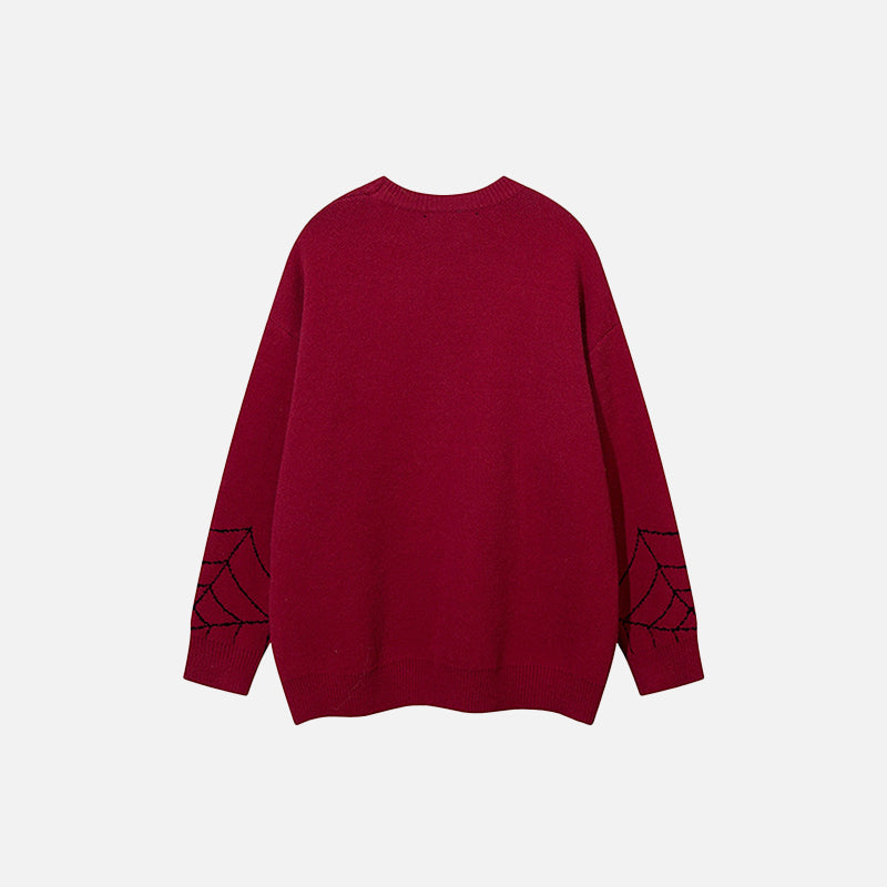 Y2K Spider Sweater