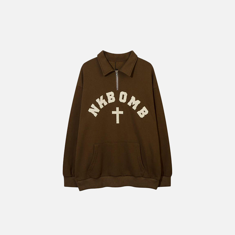 Polo Rose Oversized Sweatshirt