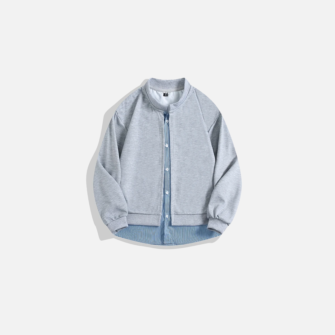 High End Korean Style Striped Jacket