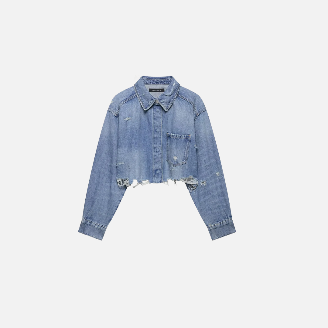 Retro Casual Versatile Denim Jacket