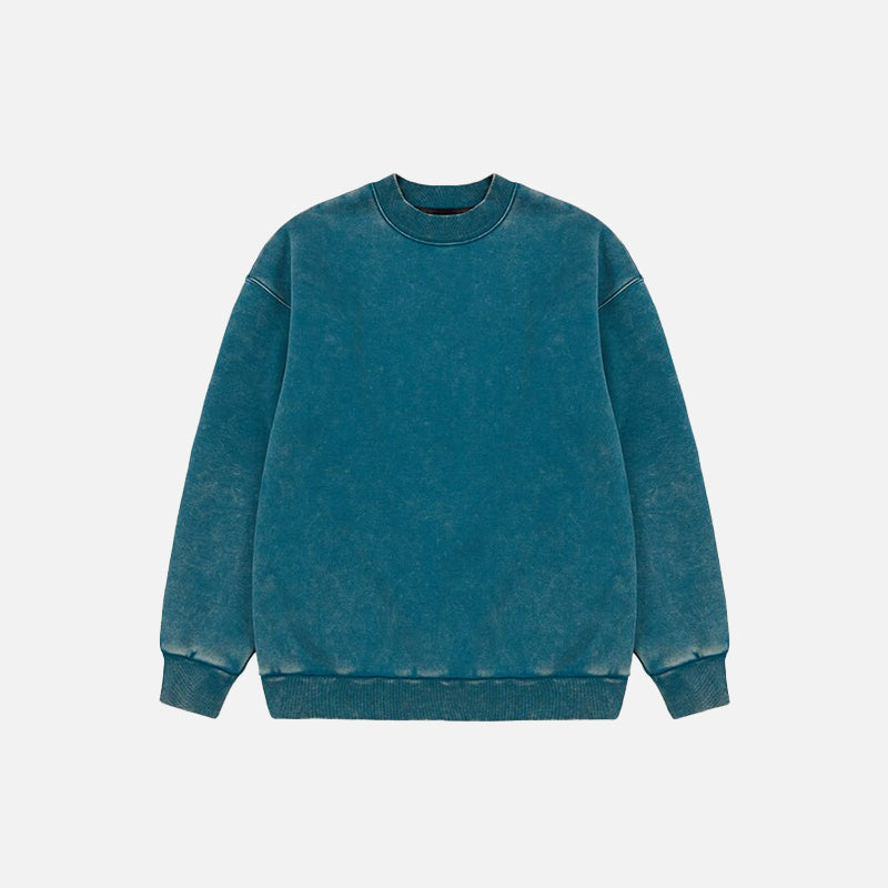 High Street Retro Washed Sweatshirts