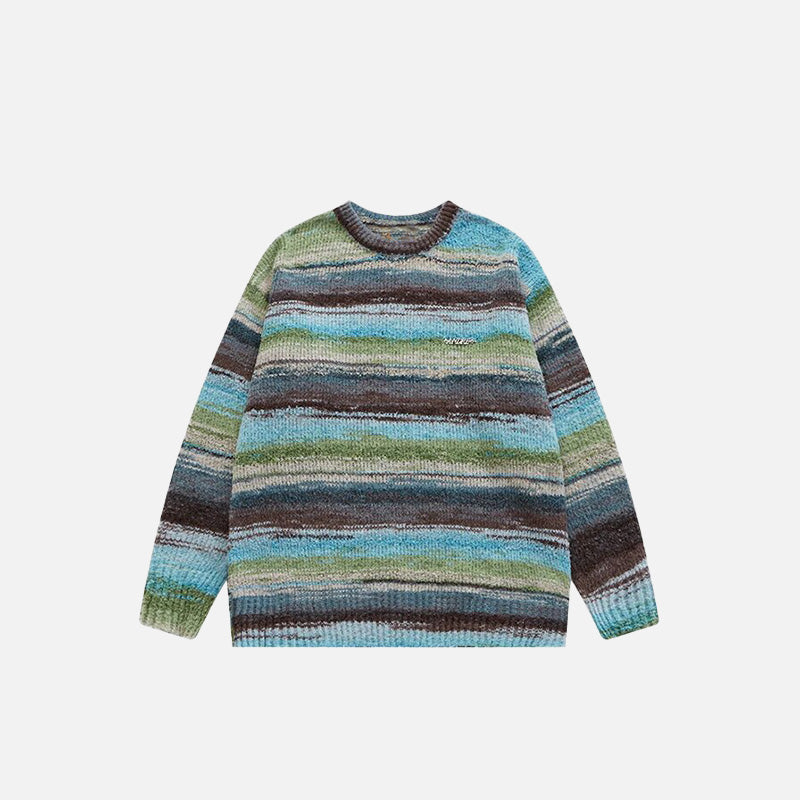 Winter Warm Striped Knitted Sweaters