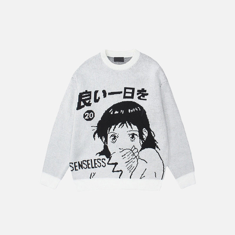 Oversized Anime Sweaters
