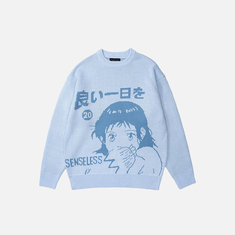 Oversized Anime Sweaters