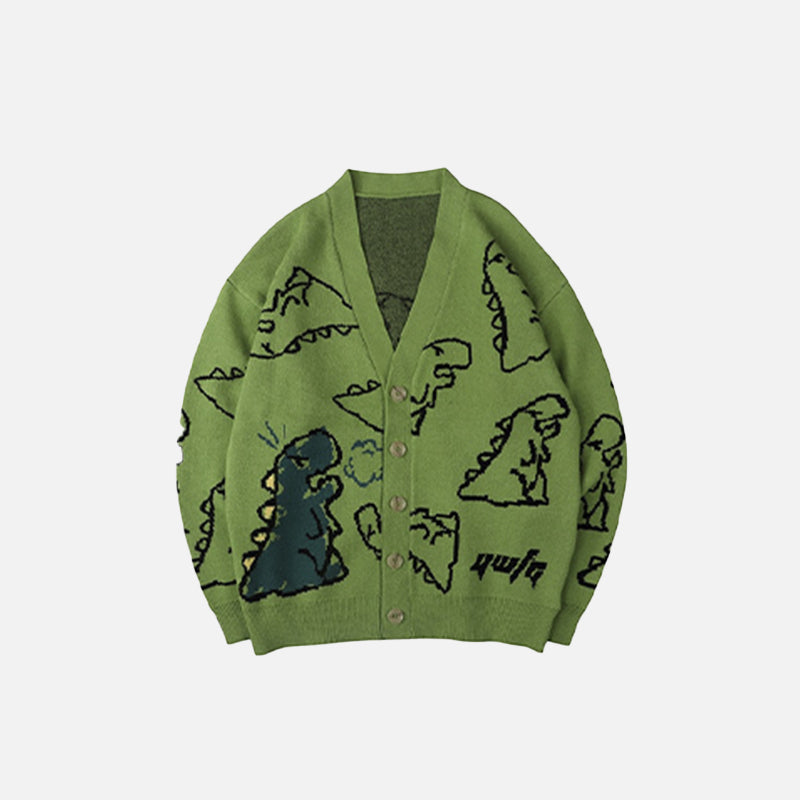 Cute Dinosaur Cardigan