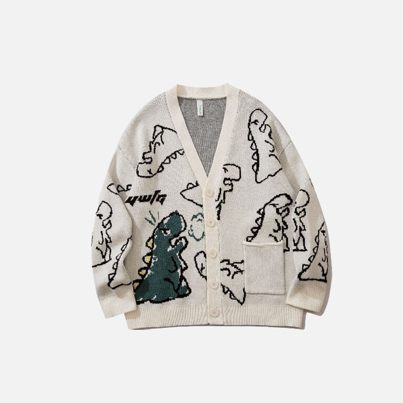 Cute Dinosaur Cardigan