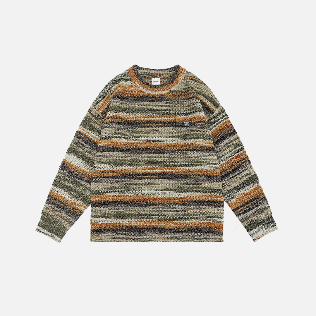 Rainbow Stripe High Street Sweater