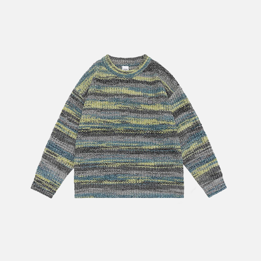 Rainbow Stripe High Street Sweater