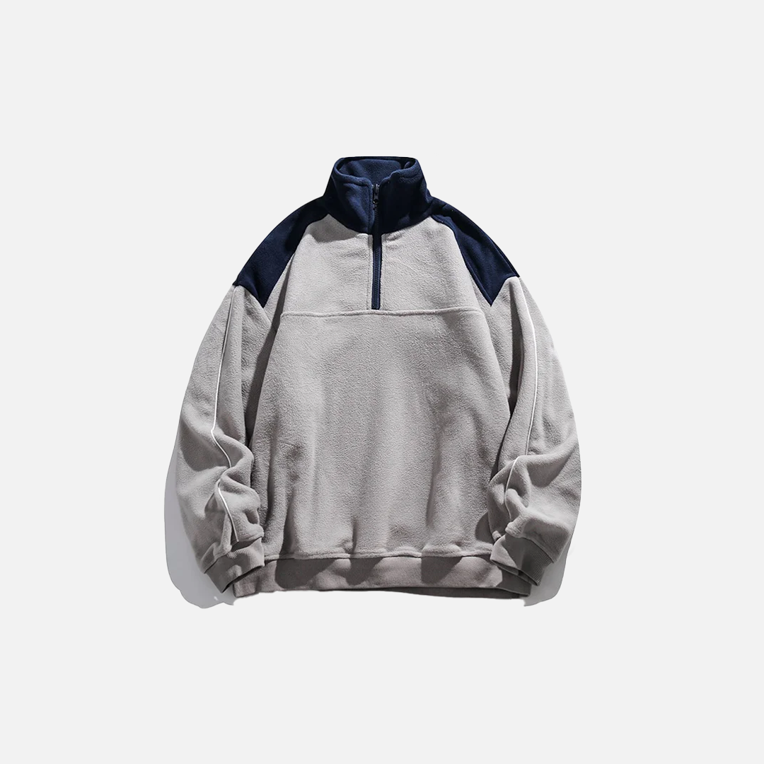 Furry Patchwork High Street Sweatshirt