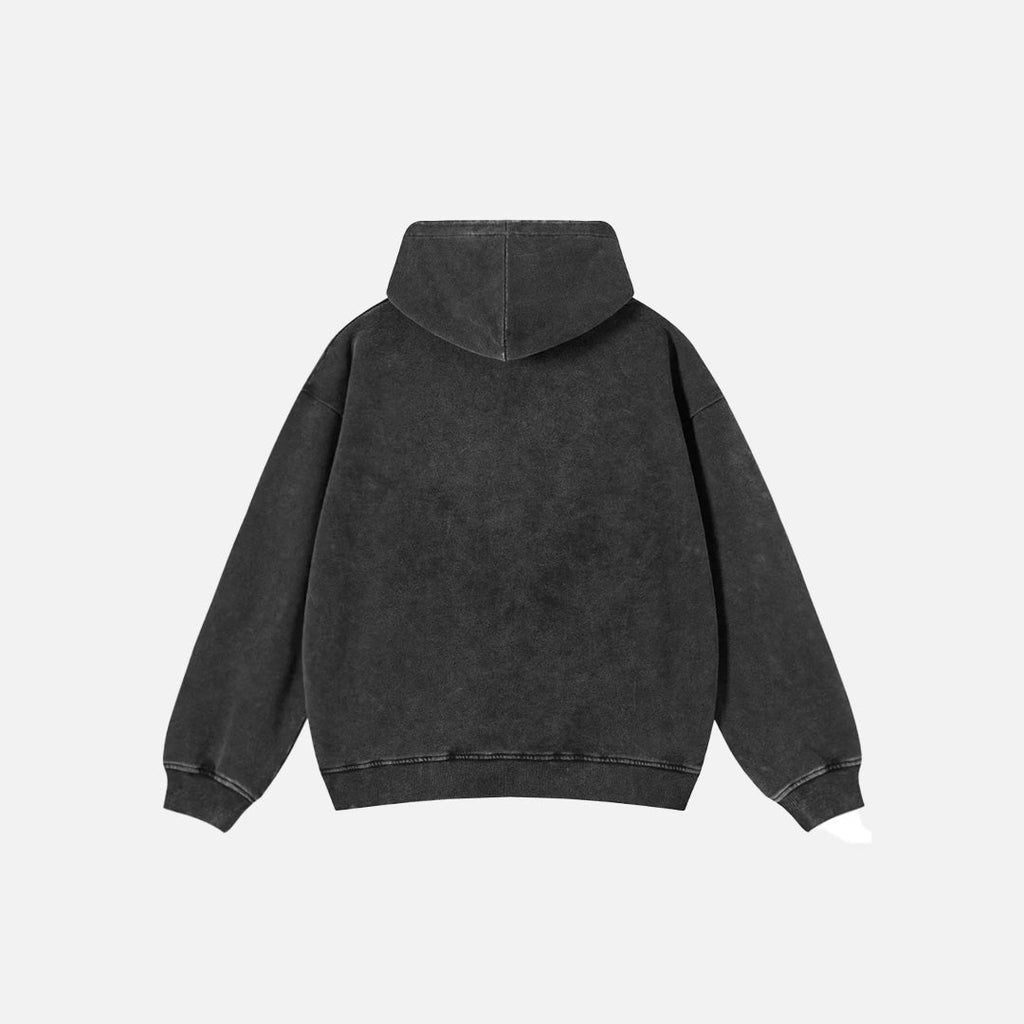 Y2K Insect Embroidered Hoodie