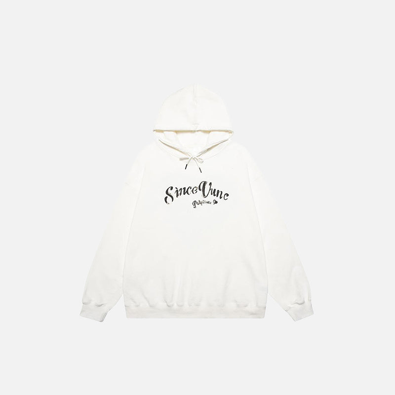 Painted Letters Hoodie