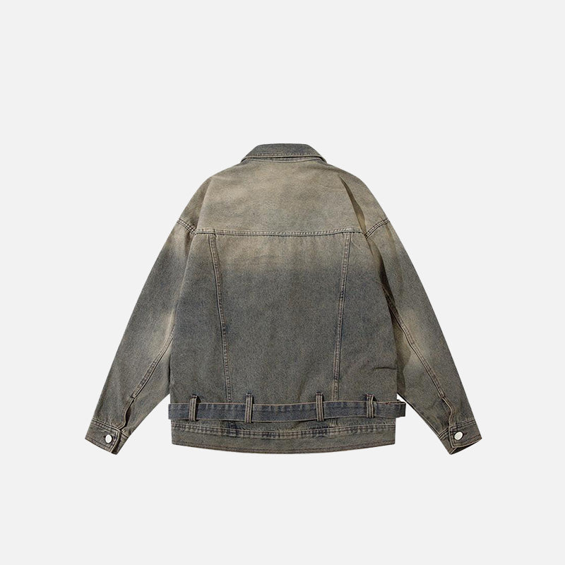 Multi Pocket Denim Jacket