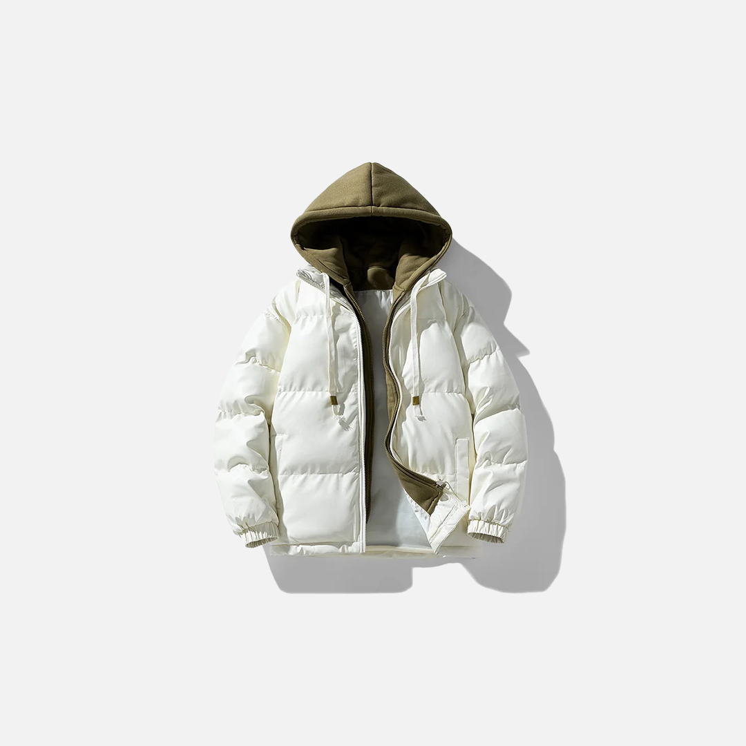 Trendy Thick Cotton Padded Hooded Jacket