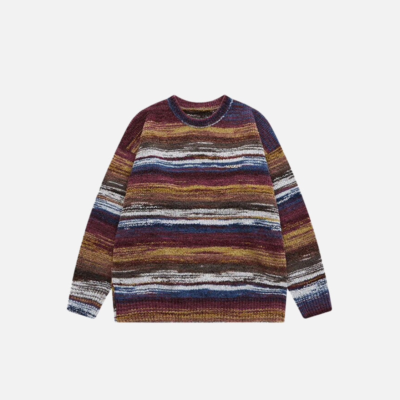 Winter Warm Striped Knitted Sweaters