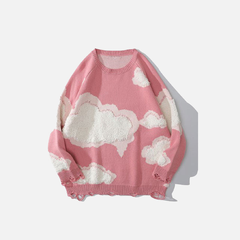 Knitted Clouds Sweater