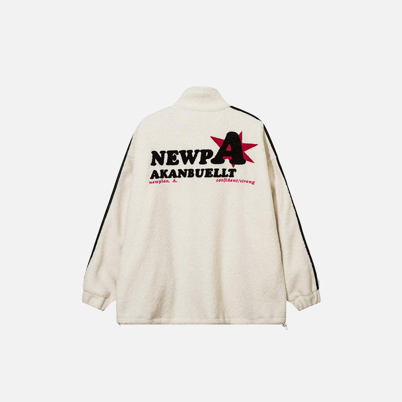 Striped Fleece Stars Jacket