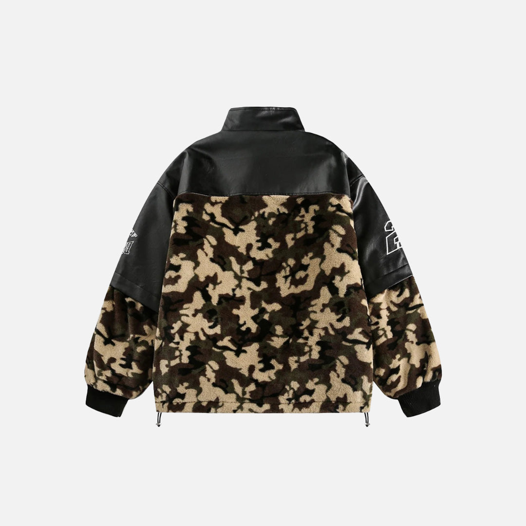 Sport Varsity Camouflage Jacket