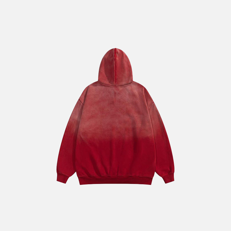 Star Washed Loose Hoodie