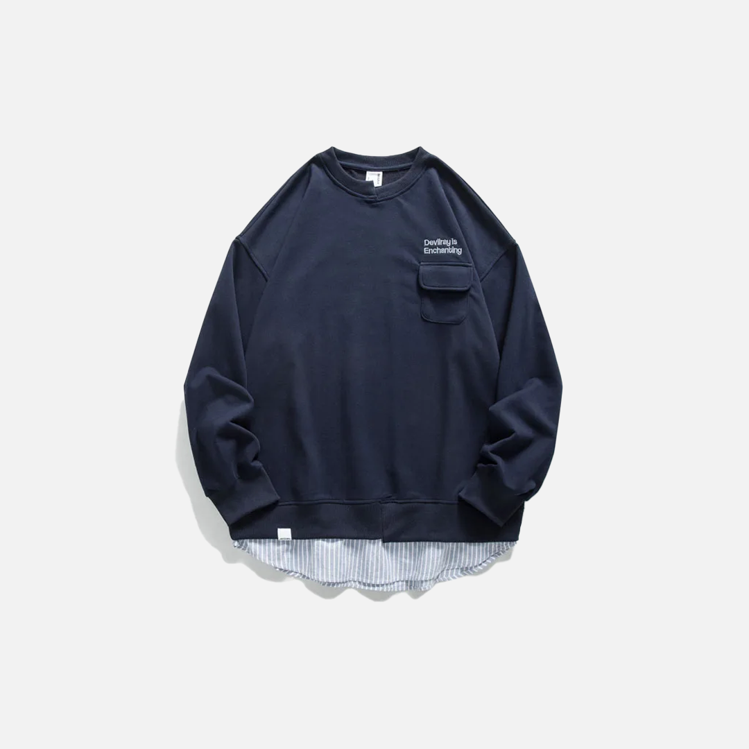 Hip Hop Korean Loose Sweatshirt