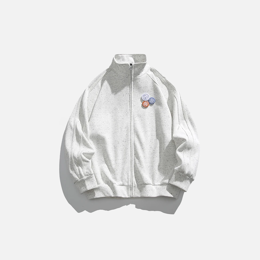 Oversize Dot Vintage Sweatshirt