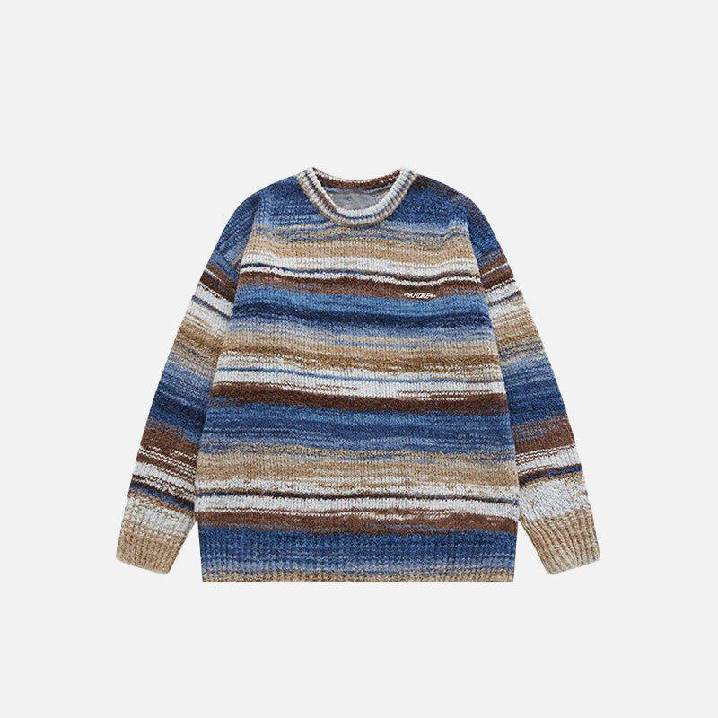 Winter Warm Striped Knitted Sweaters