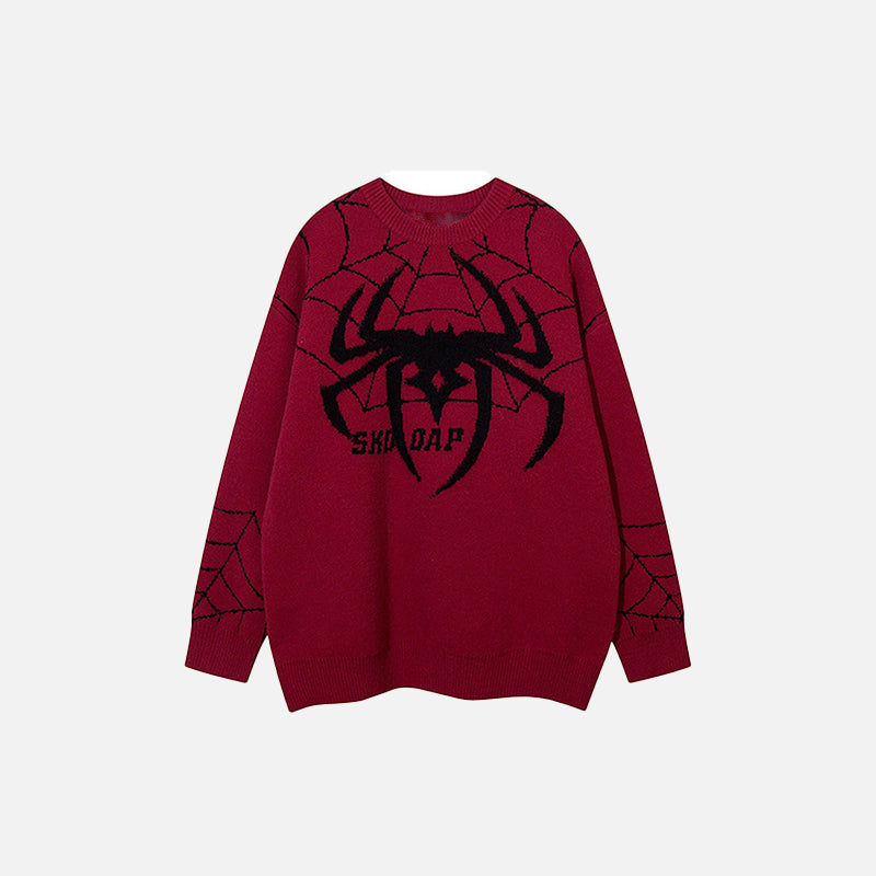 Y2K Spider Sweater