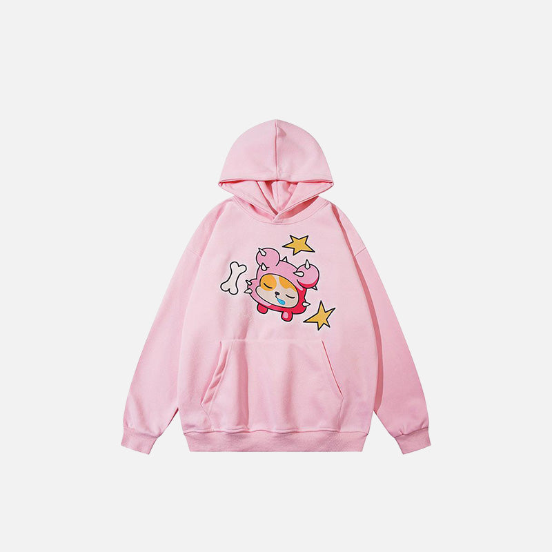 Cute Puppy Oversized Hoodie