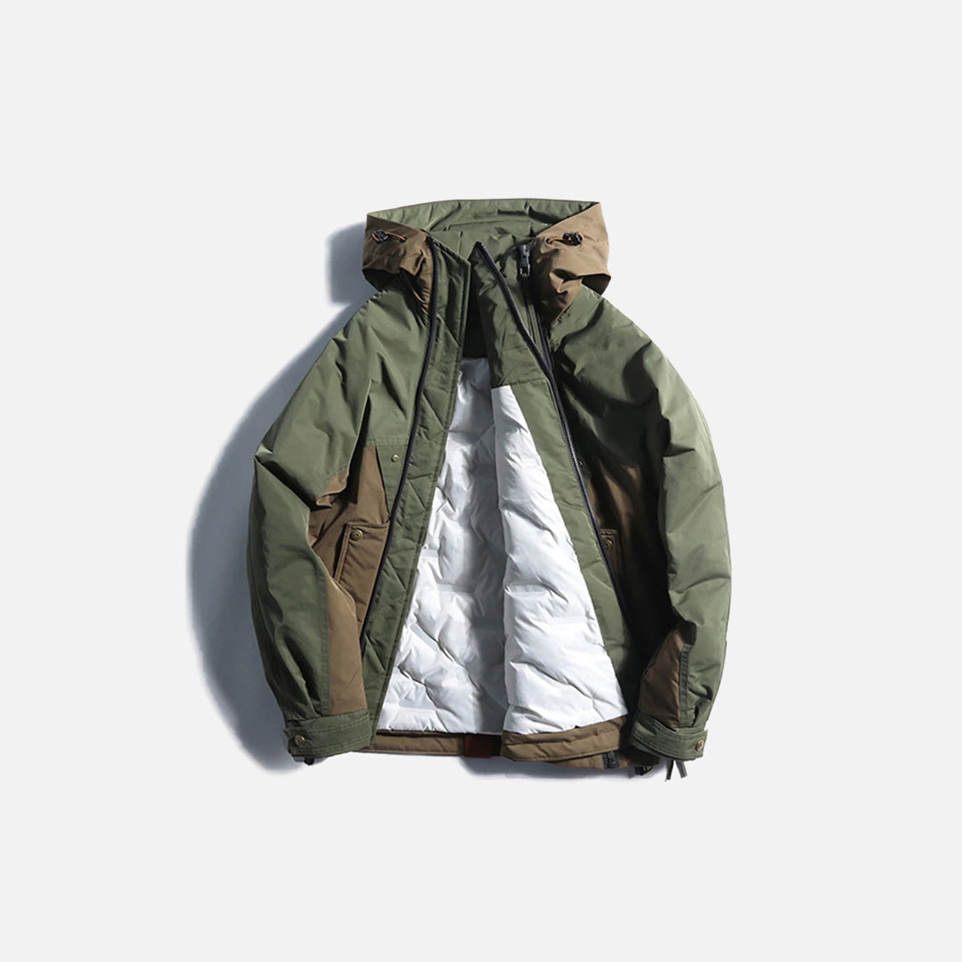 Summit Explorer Hooded Puffer Jacket