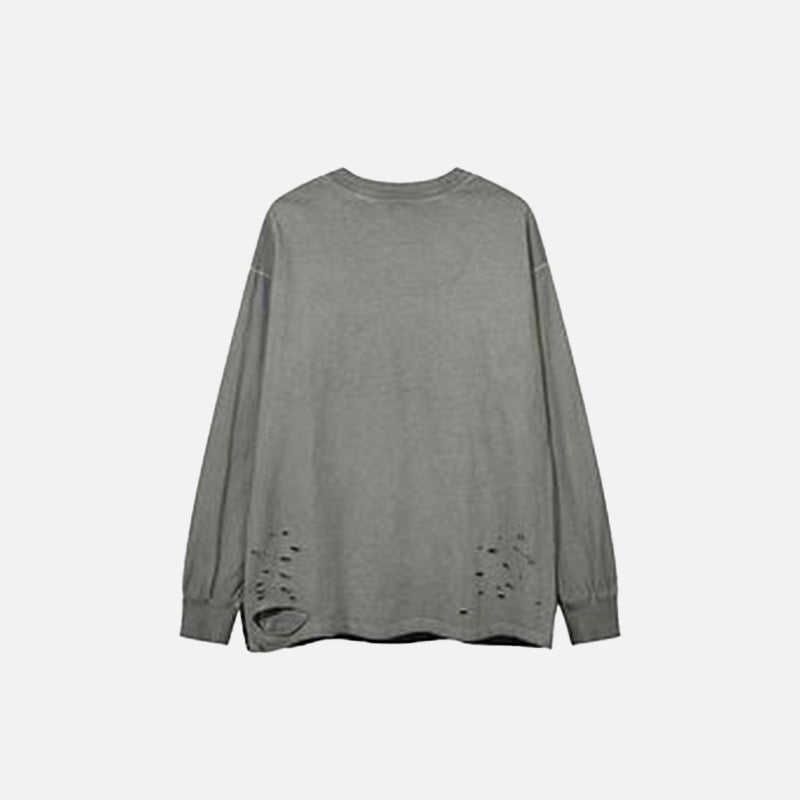 Loose Star Graphic Oversized Sweatshirt
