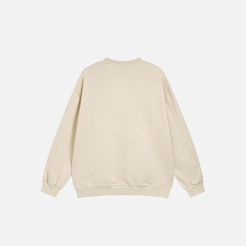 New Trend Print Sweatshirt