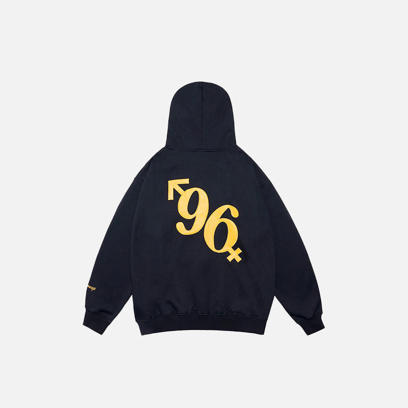 "What's up" Zip-up Hoodie