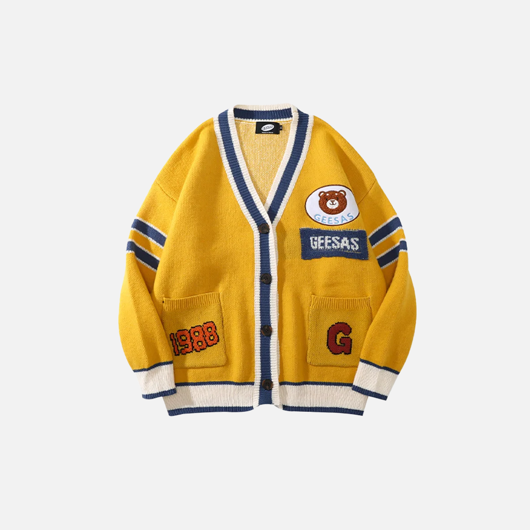 Cozy Knitted Cardigan Button Down Sweater