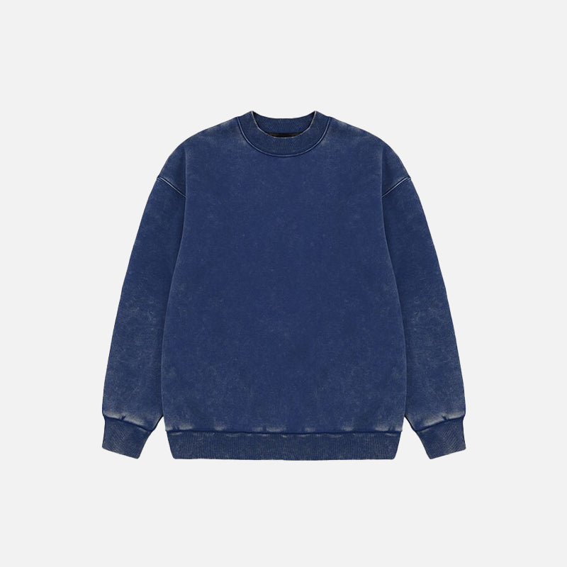 High Street Retro Washed Sweatshirts