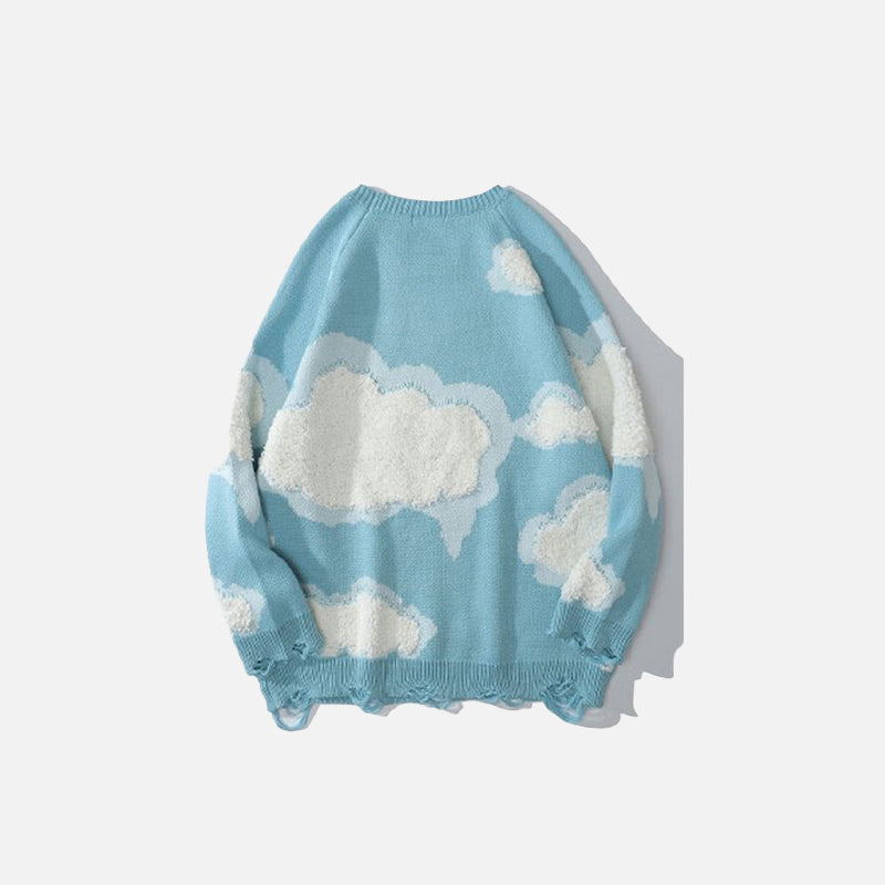Knitted Clouds Sweater