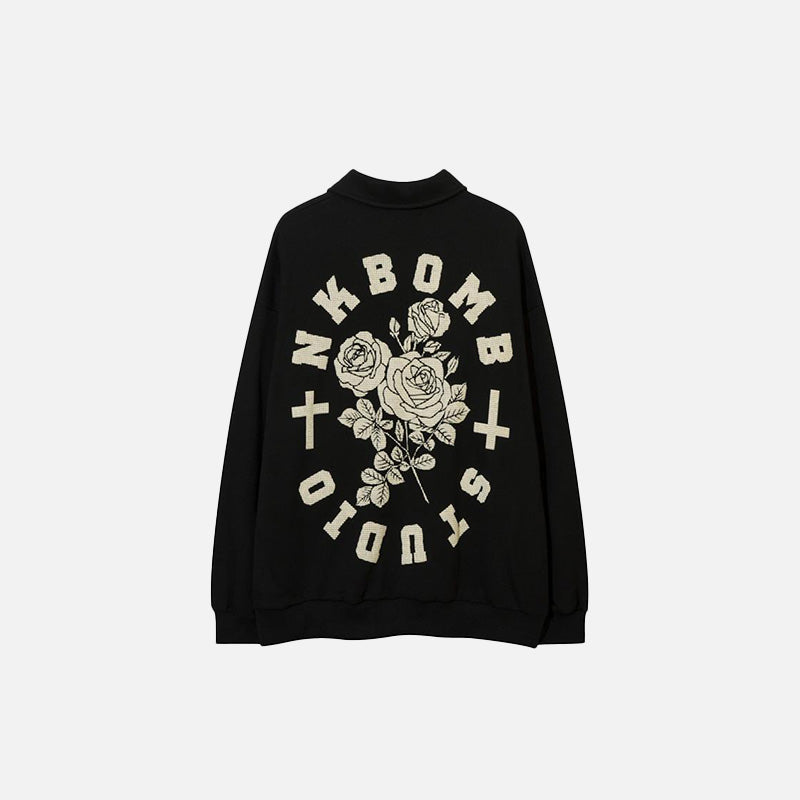 Polo Rose Oversized Sweatshirt