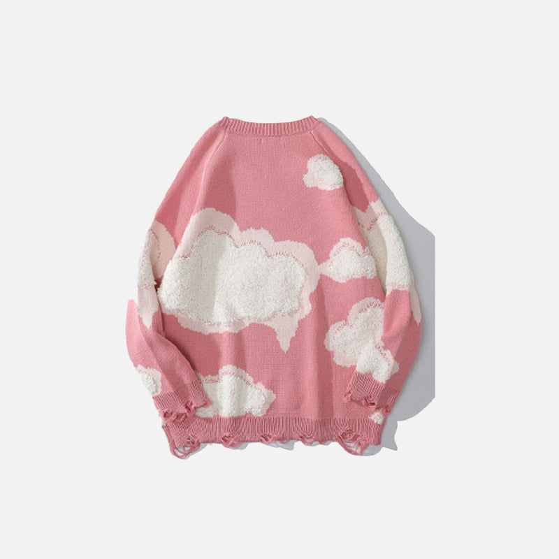 Knitted Clouds Sweater