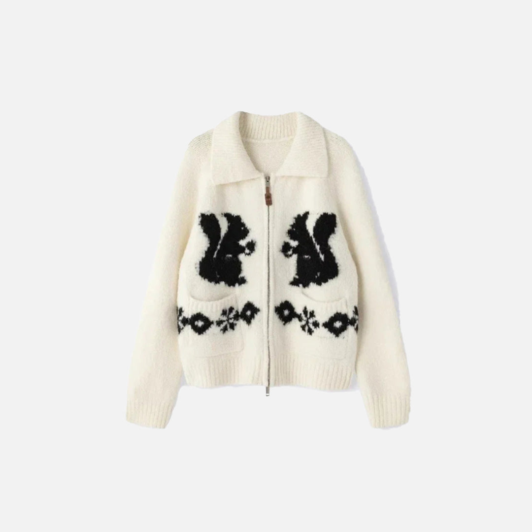 Squirrel Whisperer Knit Sweater