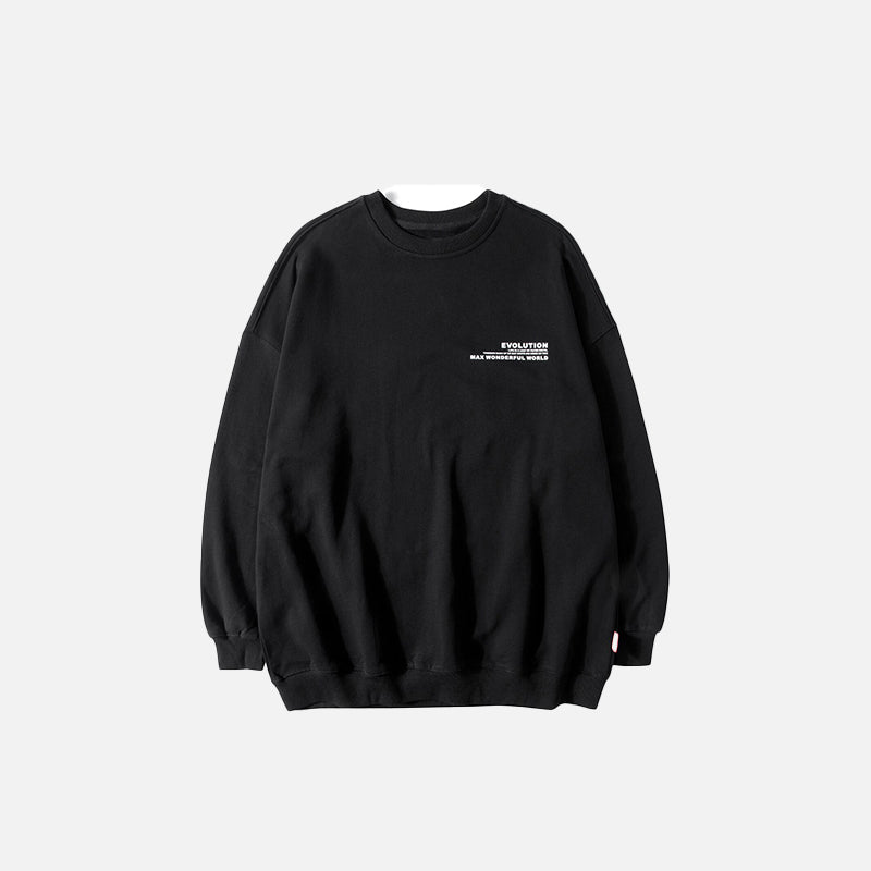 Floral Print Sweatshirt