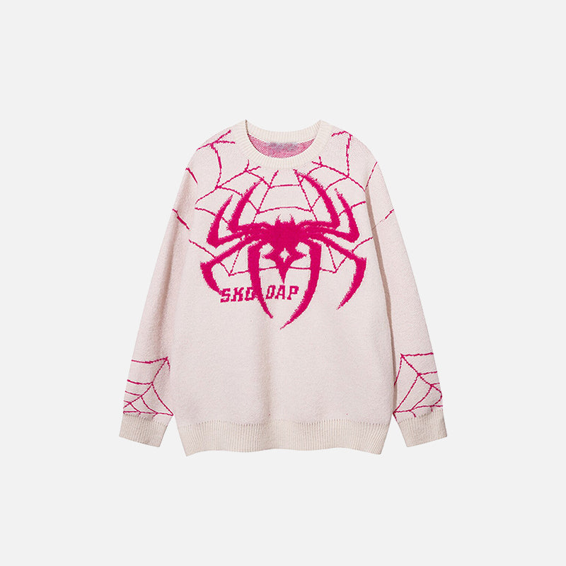 Y2K Spider Sweater