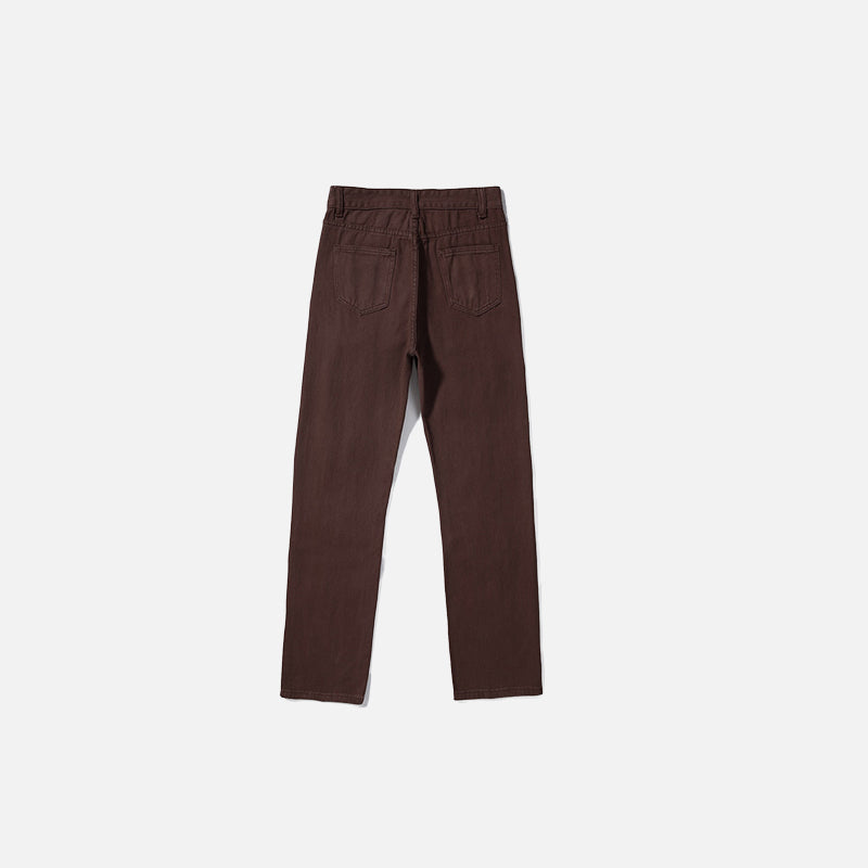 Women's High-waist Ripped Jeans