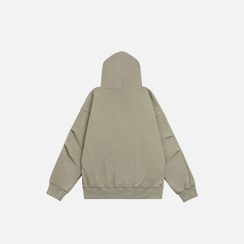 Vintage Moon Zip-up hoodie